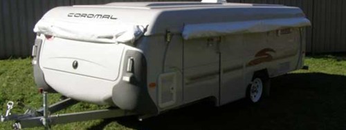 Towing a Pop-Top Caravan 