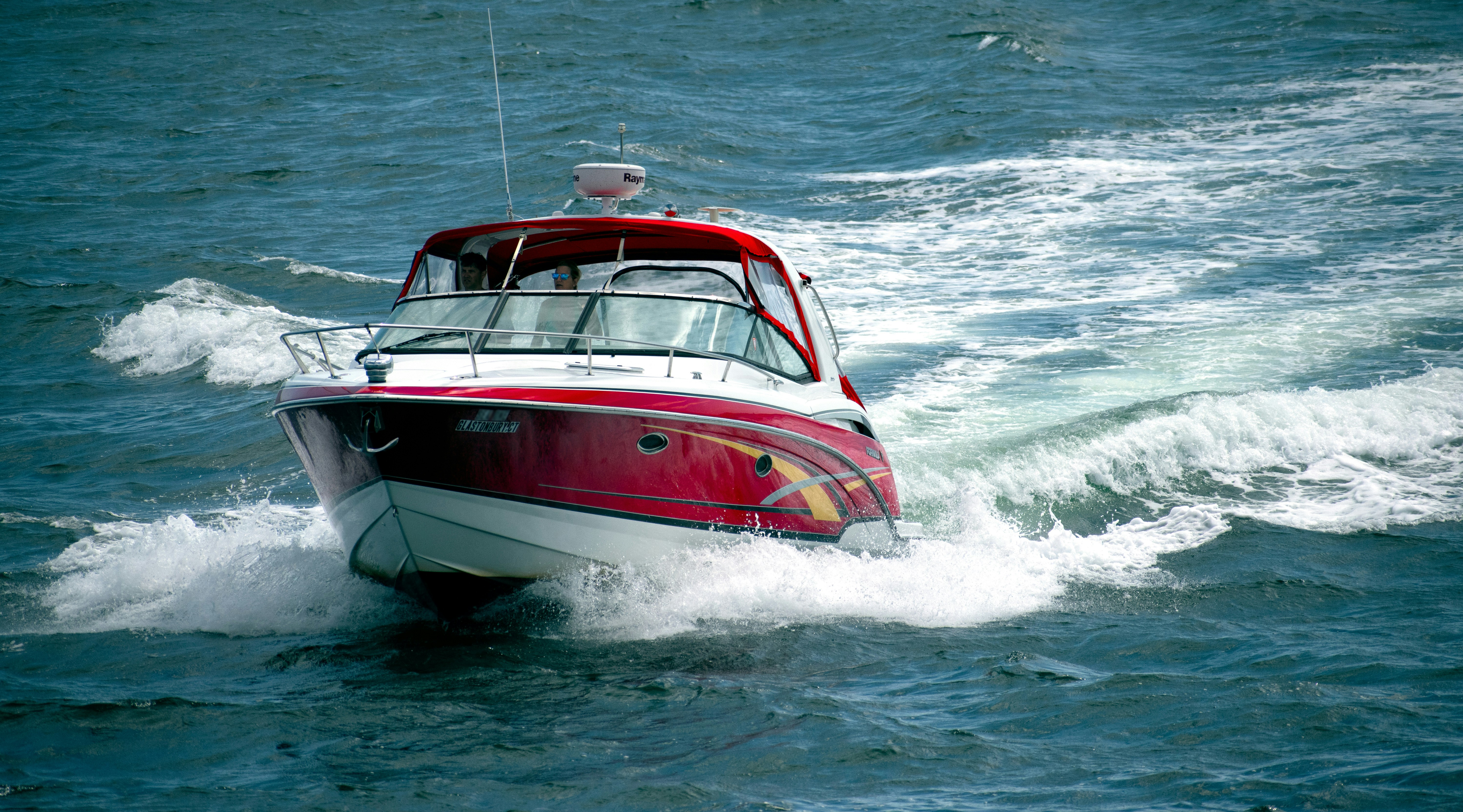 Storing a Power Boat 